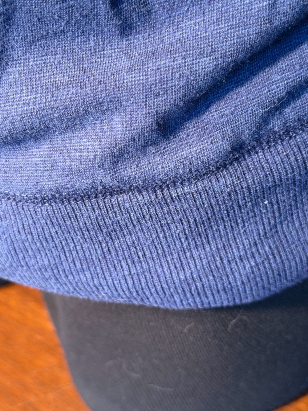 GAP cozy casual lounge fleece sweatshirt navy blue NAP graphic Love by GAP- GUC - Picture 6 of 10